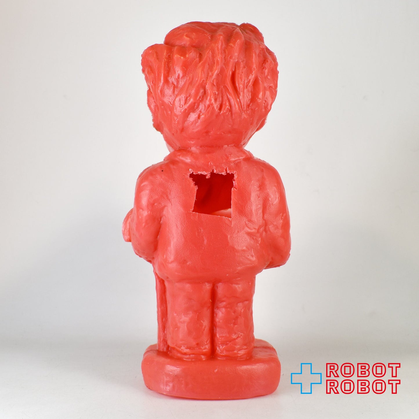 ケンタッキー・フライドチキン カーネル・サンダース プラスチック貯金箱 フィギュア レッド 1972 ※難有り