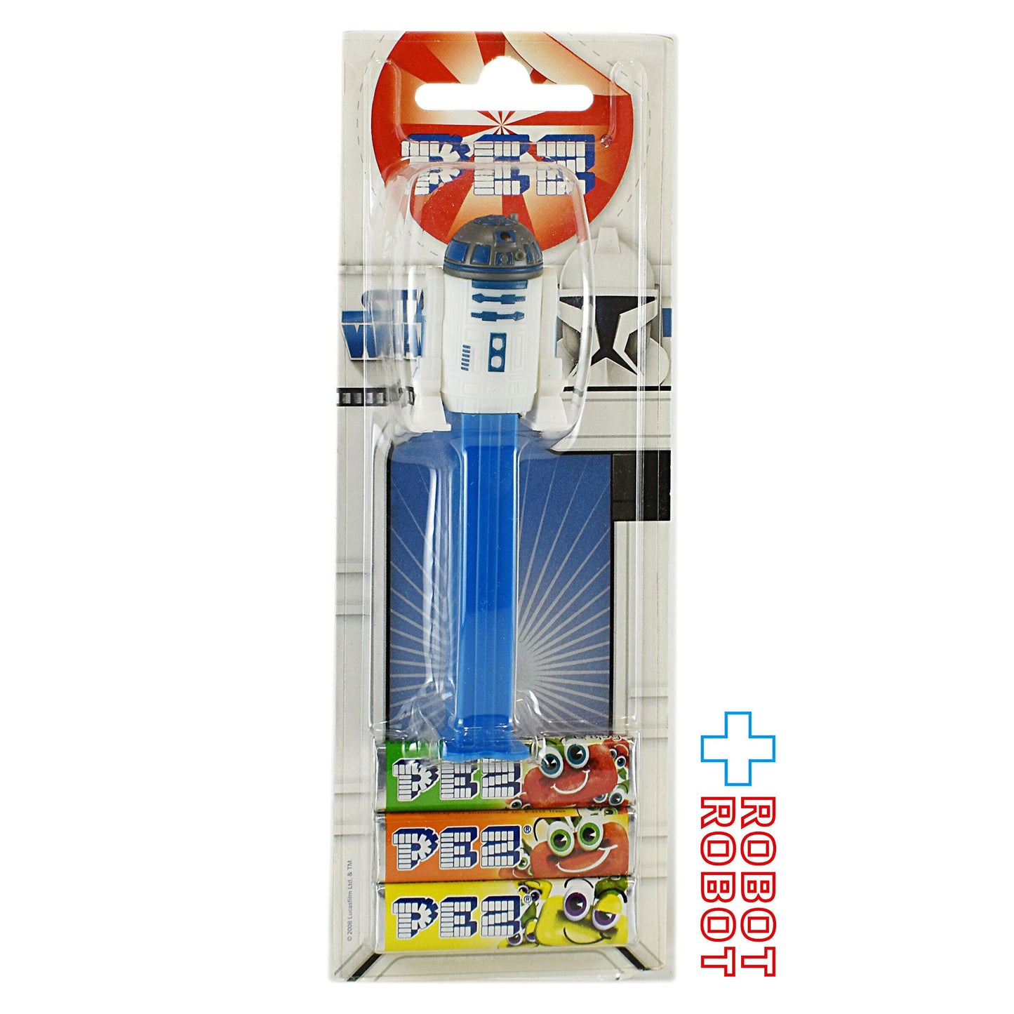 PEZ スター・ウォーズ クローン・トルーパー台紙 アメリカンブリスターパッケージ R2-D2 国内版 未開封