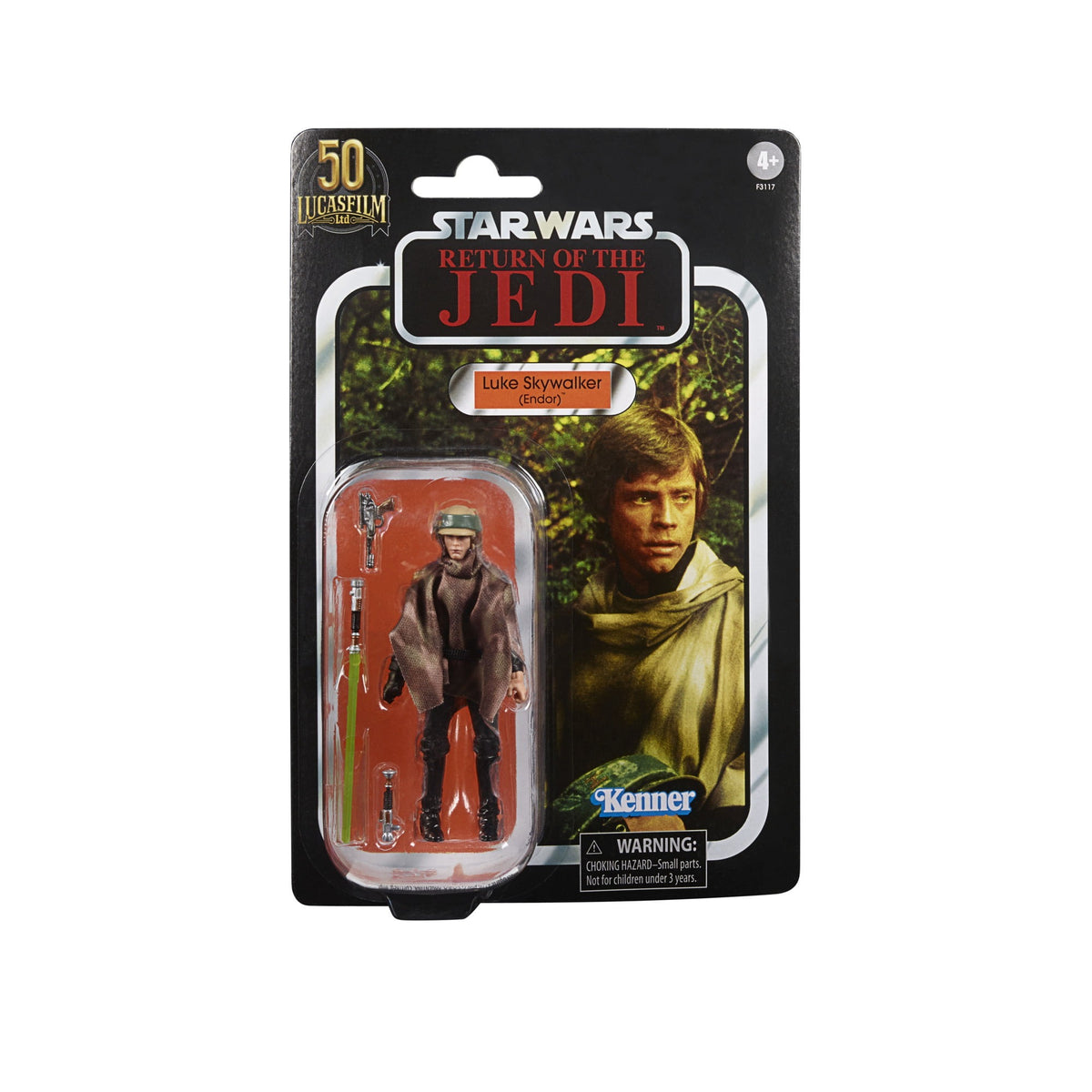 ※ブリスター潰れ：スター・ウォーズ VC198 ルーク・スカイウォーカー エンドア [ROTJ] ヴィンテージコレクション 3.75インチ アクションフィギュア ルーカスフィルム 50TH アニバーサリー 未開封