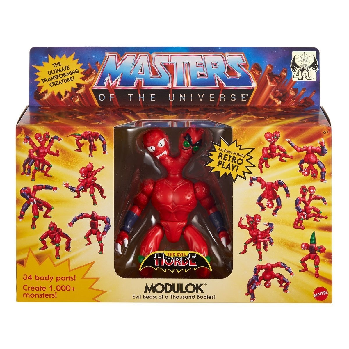 マテル MOTU マスターズ・オブ・ザ・ユニバース オリジンズ モデューロク カートゥーン コレクション アクション フィギュア 未開封