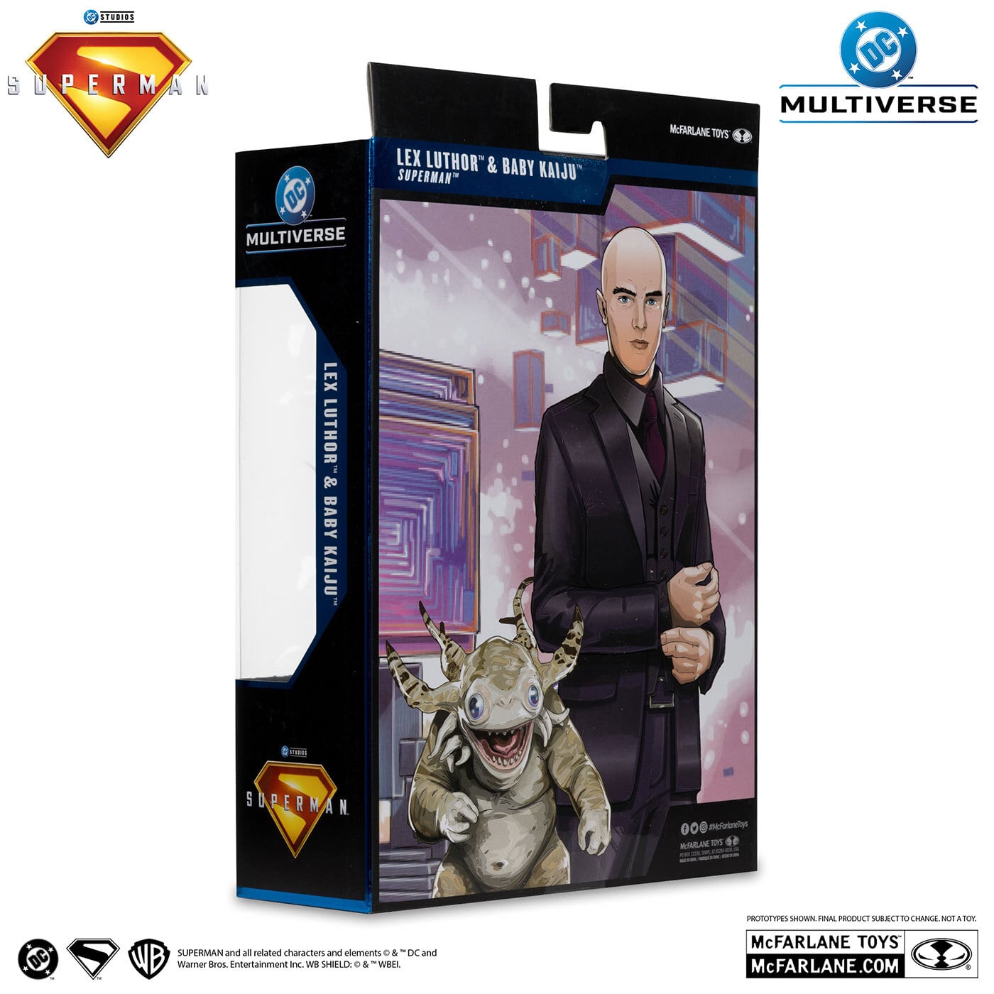 DC マルチバース スーパーマン (2025) デラックス・シアトリカル・エディション レックス・ルーサー & ベイビーKAIJU 7インチ アクションフィギュア 国内版 未開封