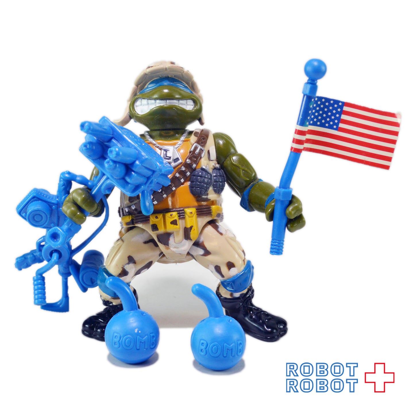 プレイメイツ ティーンエイジ・ミュータント・ニンジャ・タートルズ TMNT レオ中尉 アクションフィギュア ルース