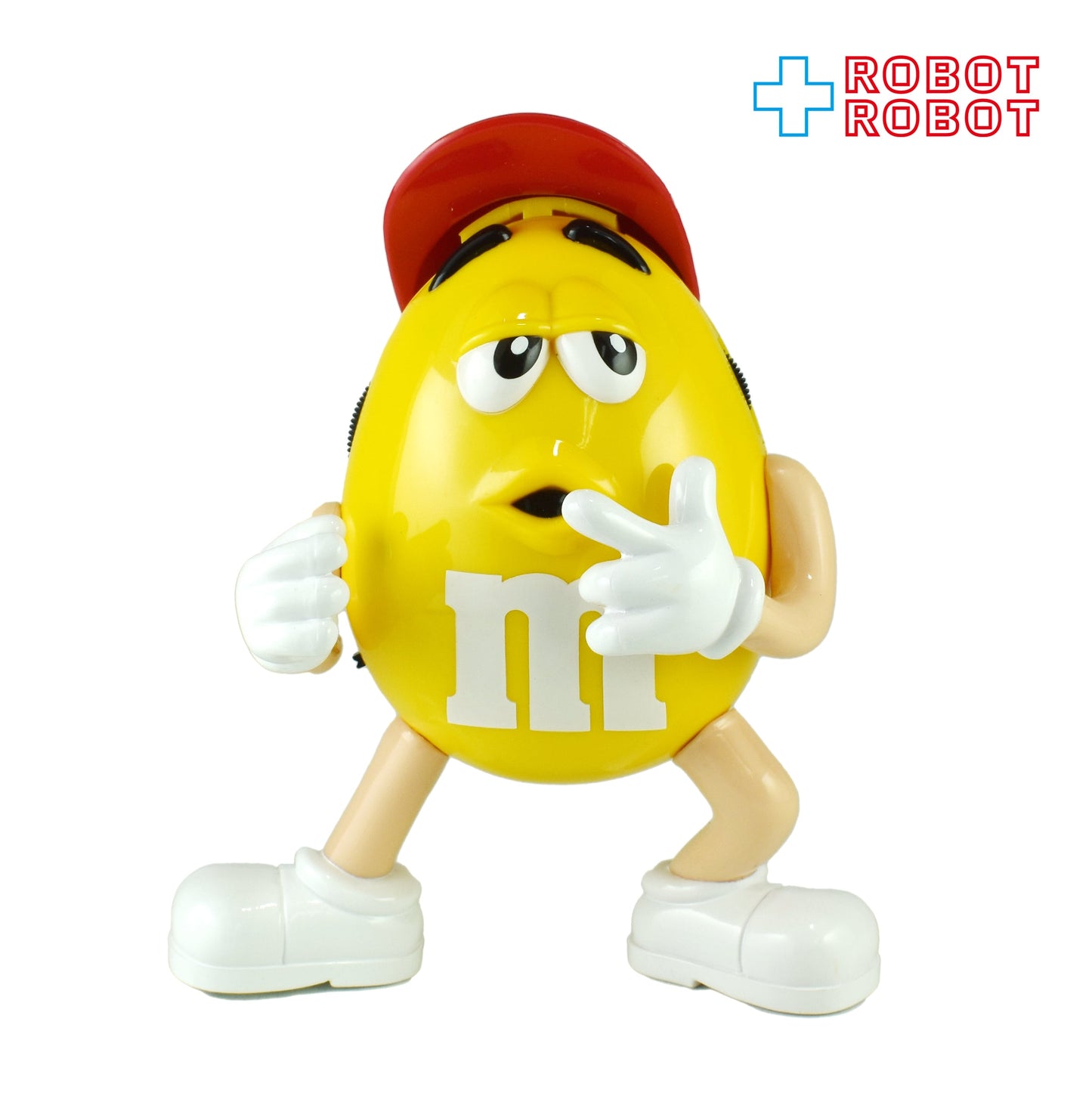 M&M's エムアンドエムズ コレクターシリーズ イエロー キャラクターラジオ フィギュア ヘッドフォン 箱付き