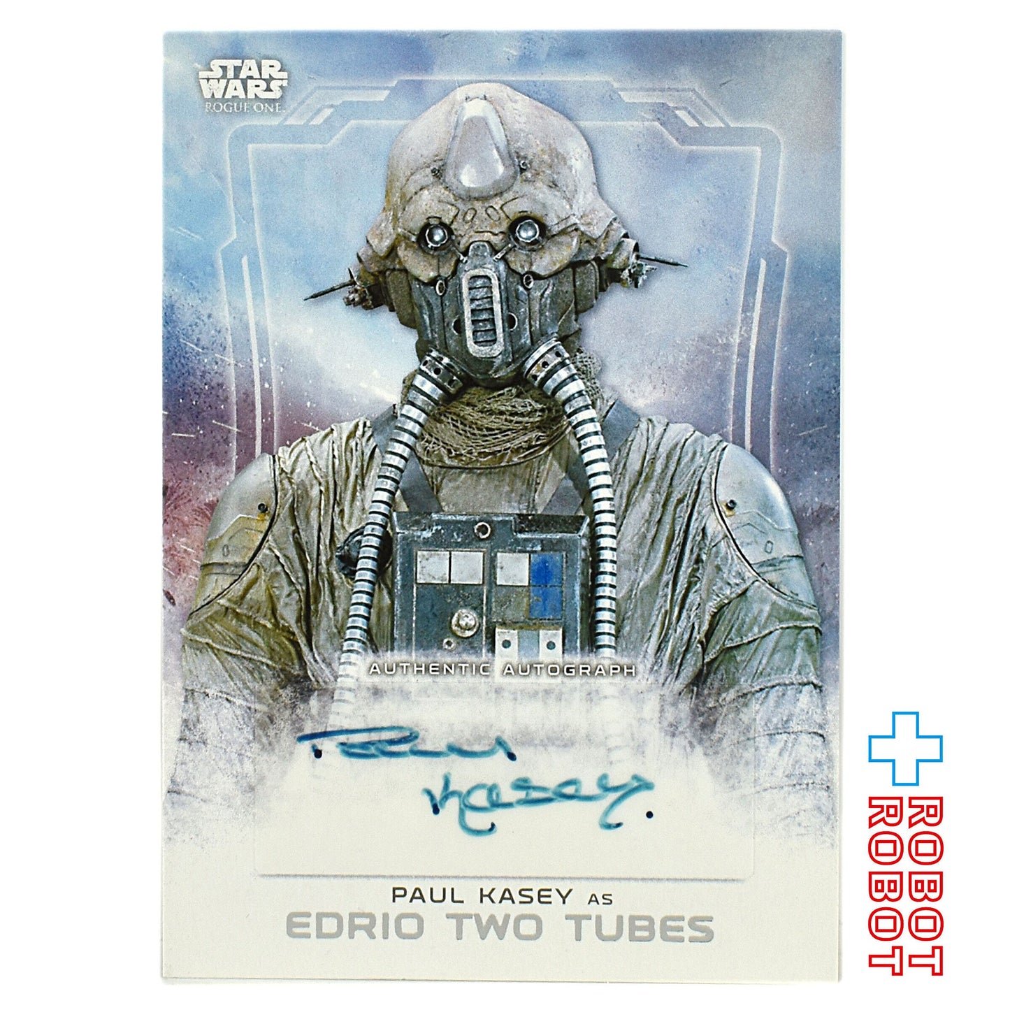 トップス スター・ウォーズ ローグ・ワン ポール・ケイシー AS エドリオ・"トゥー=チューブズ" オートグラフ カード