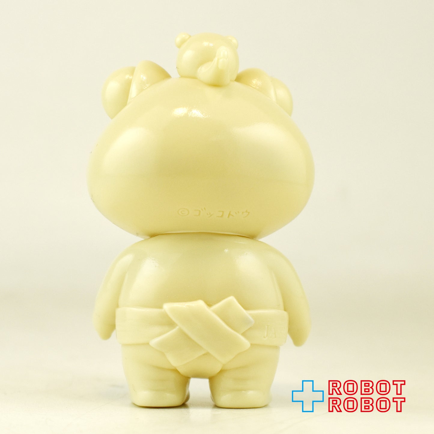 ゴッコ堂 x リアルヘッド ガマの海 未塗装色カラー ソフビフィギュア