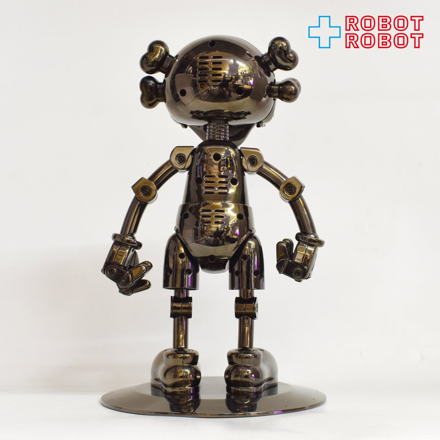 KAWS x 空山基 オリジナルフェイク NO FUTURE COMPANION ブラッククローム カラー 輸送箱付き ♦︎４号店商品
