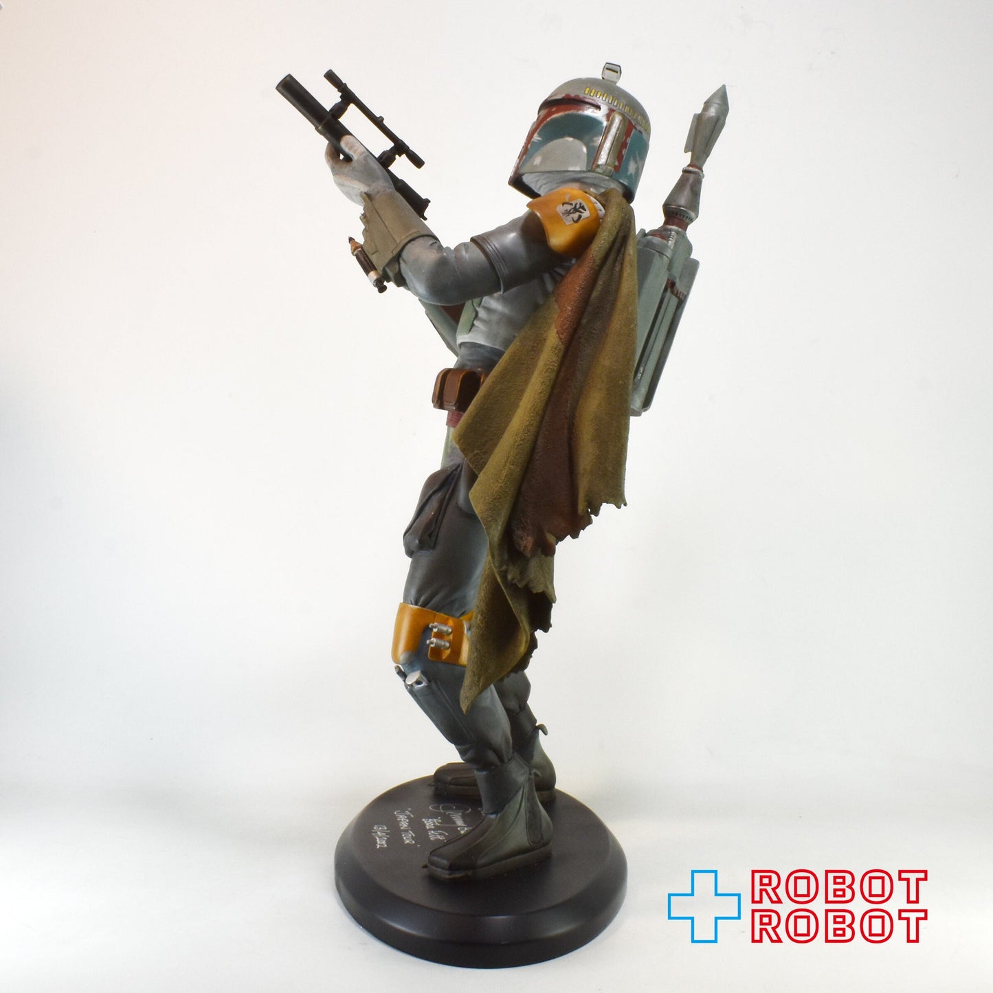 アタカス スター・ウォーズ ジェレミー・ブロック氏 直筆サイン入り ボバ・フェット スタチュー 箱・鑑定書付属