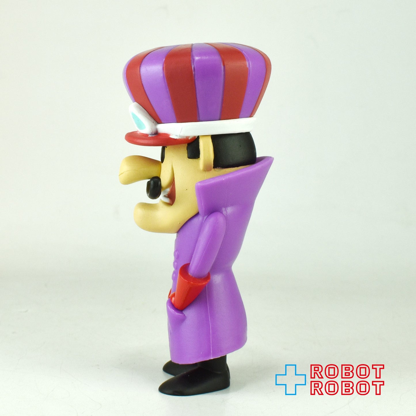 ファンコ SODA ソーダ缶 ハンナ・バーベラ チキチキマシン猛レース ディック・ダスタードリー ビニールフィギュア 缶入り