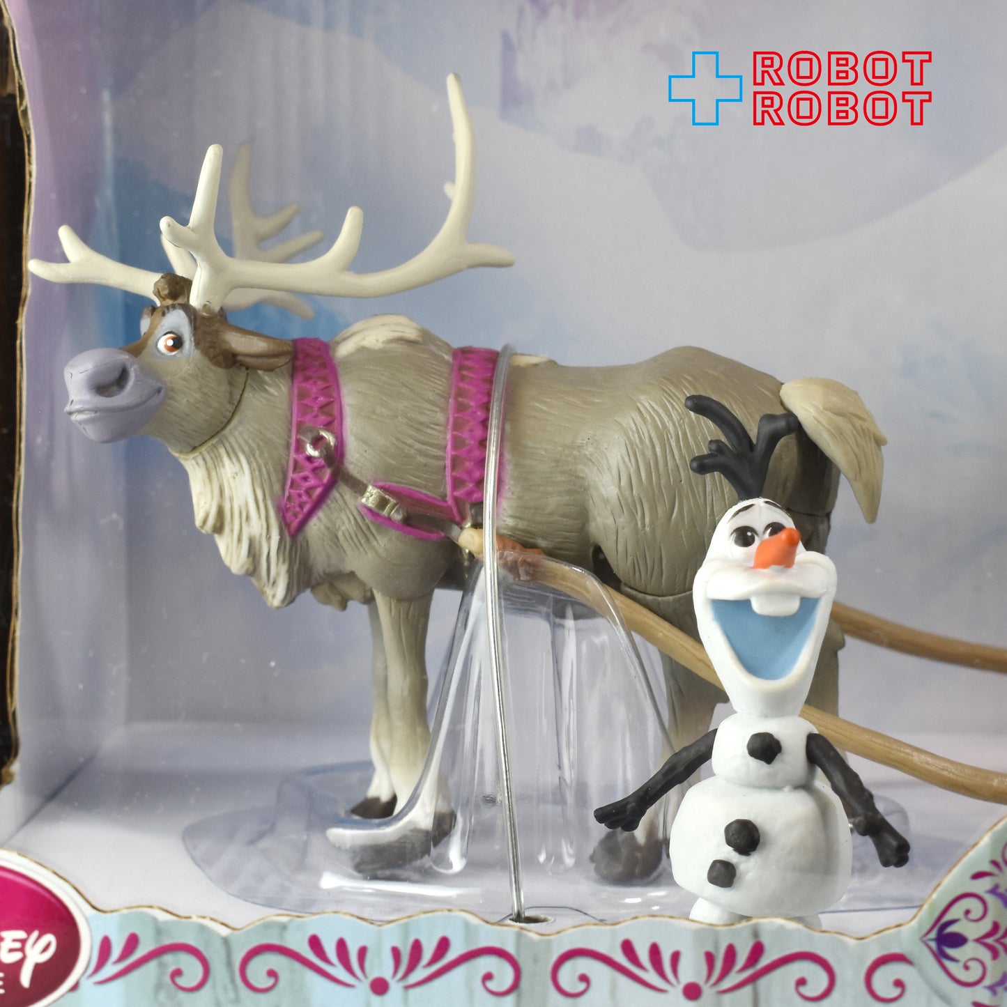 ディズニーストア アナと雪の女王 アナ & クリストフ ソリ プレイセット フィギュアリン 未開封