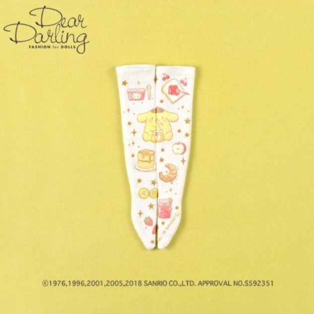 Dear Darling fashion for dolls サンリオキャラクターズ ポムポムプリン サンリオキャラクターズ コラボソックス