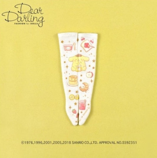 Dear Darling fashion for dolls サンリオキャラクターズ ポムポムプリン サンリオキャラクターズ コラボソックス