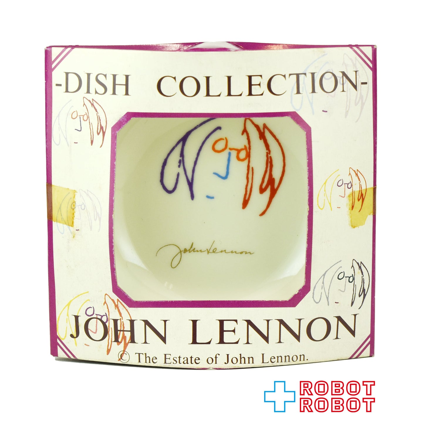 ジョン・レノン 小皿 ディッシュコレクション セルフポートレート 未開封