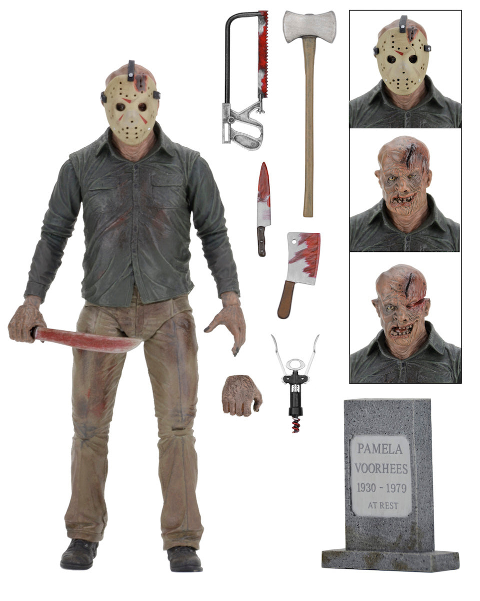 NECA 13日の金曜日 PART4 完結編 ジェイソン 7インチ アルティメット アクションフィギュア US版 未開封