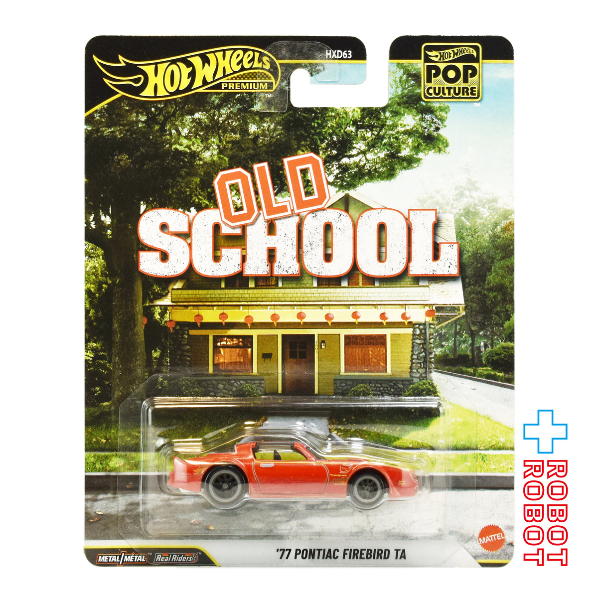 ホットウィール ポップカルチャー 2026 アダルト♂スクール '77 ポンティアック・ファイヤーバード TA ダイキャスト ミニカー 国内版 未開封