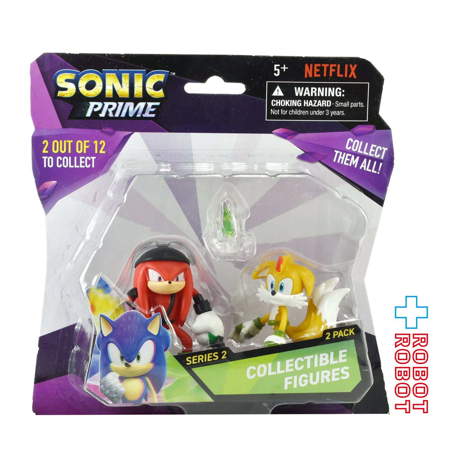 セガ ソニックプライム コレクティブルフィギュア 2パック ナックルズ & テイルス 未開封