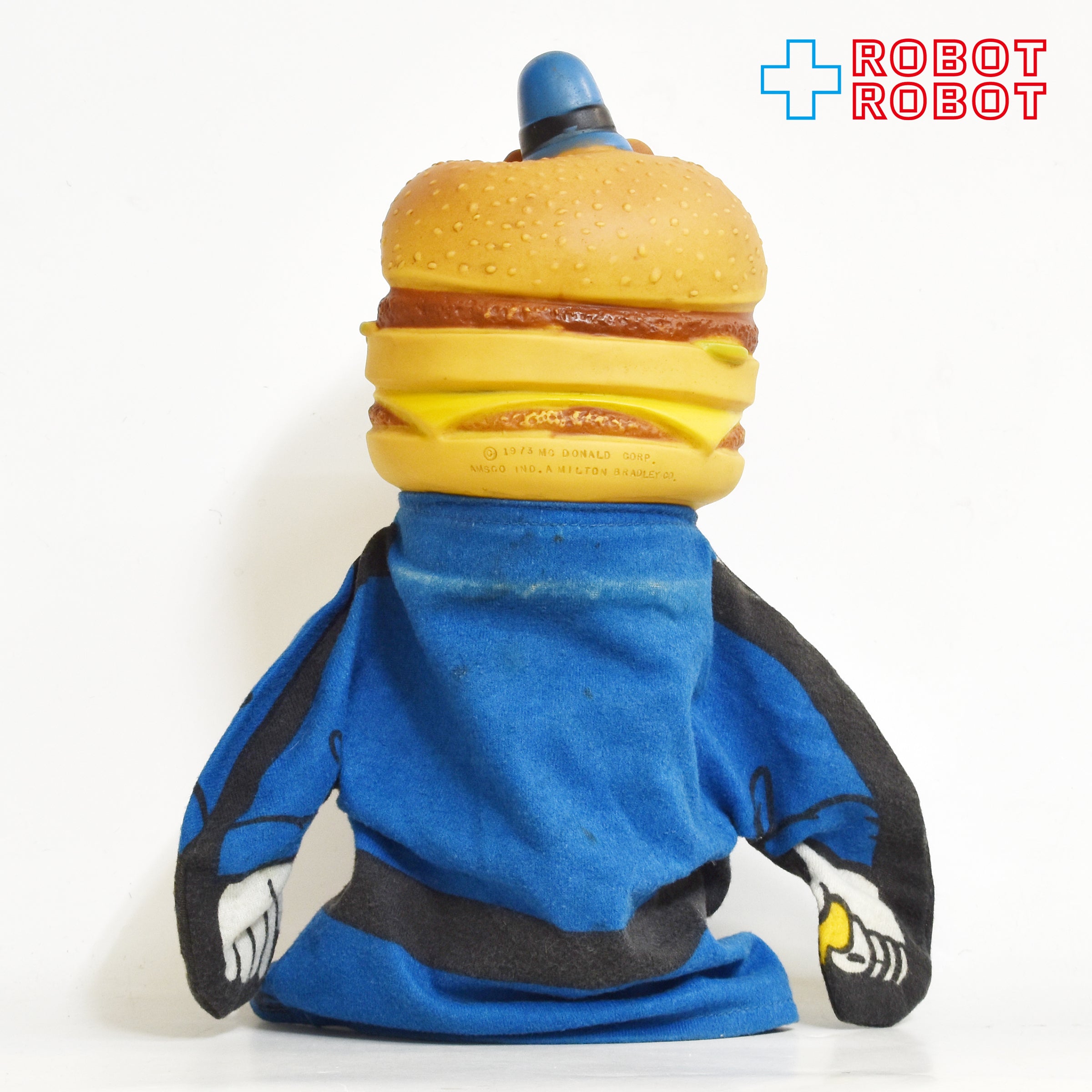 マクドナルド ビッグマックポリス ソフビ手踊り人形パペット 白目 企業物