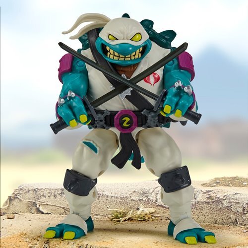 プレイメイツ ティーンエイジ・ミュータント・ニンジャ・タートルズ TMNT x G.I.ジョー スラッシュ as ストームシャドウ アクションフィギュア 未開封