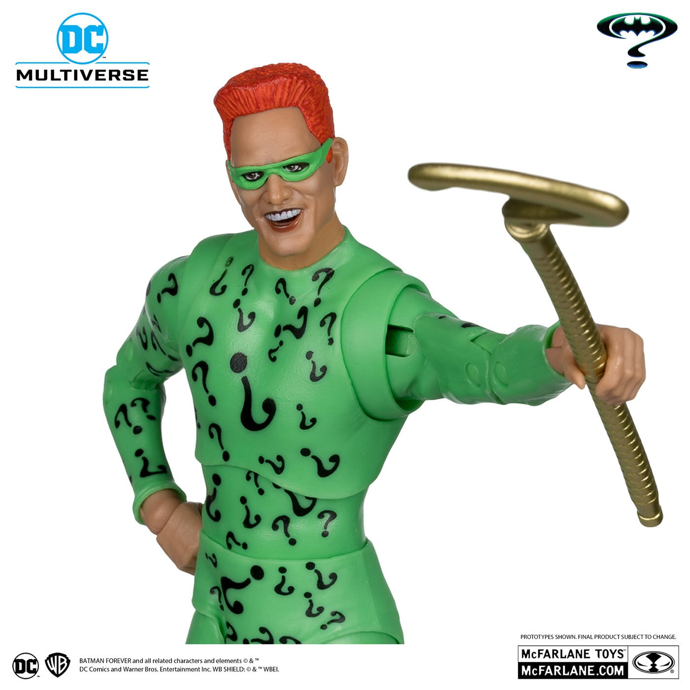 マクファーレン・トイズ DCマルチバース バットマン フォーエヴァー #284 リドラー 7インチ アクションフィギュア 国内版 未開封