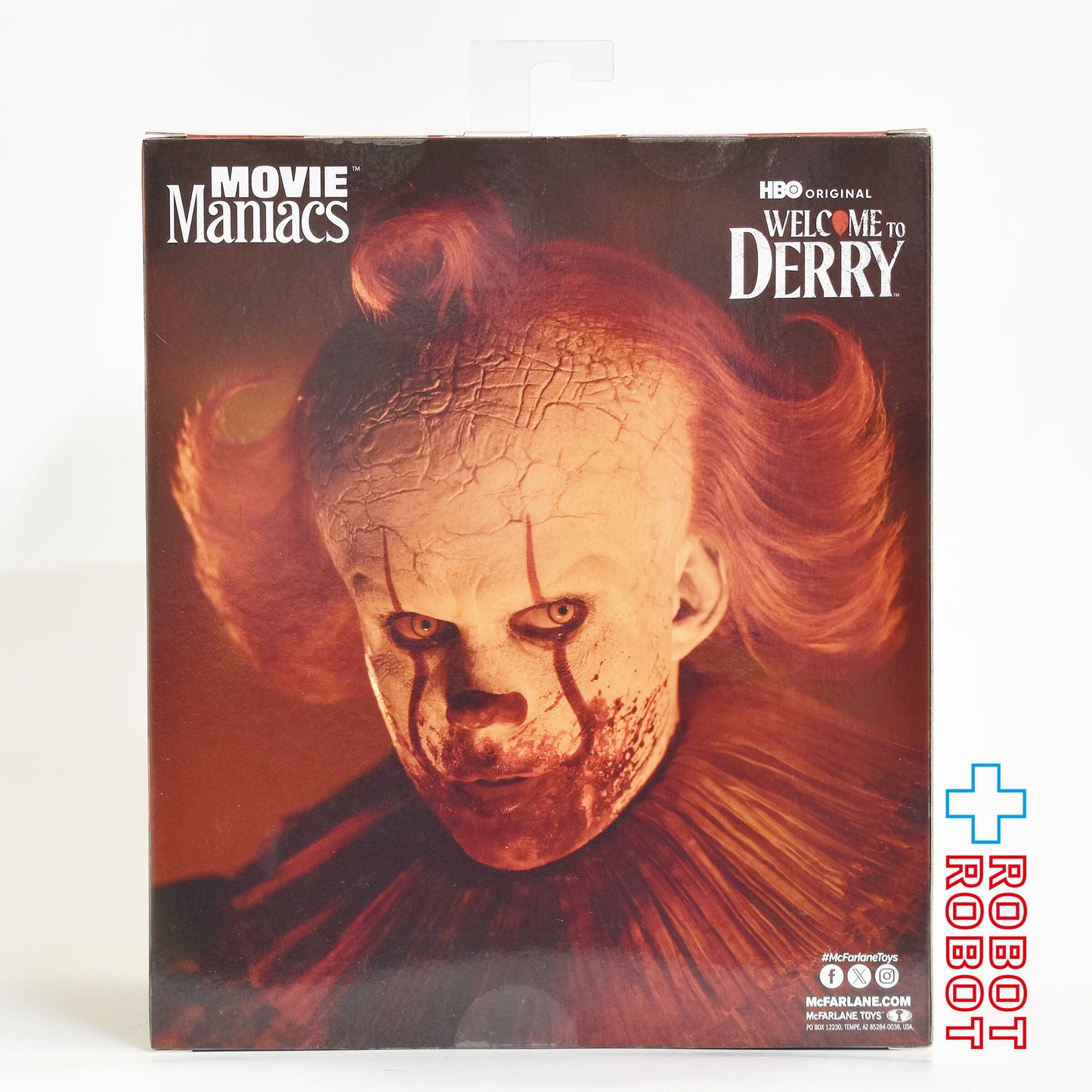 マクファーレン・トイズ ムービー・マニアックス IT ウェルカム・トゥ・デリー ペニーワイズ (ブラッディ) 6インチ ポーズドスタチュー フィギュア 未開封