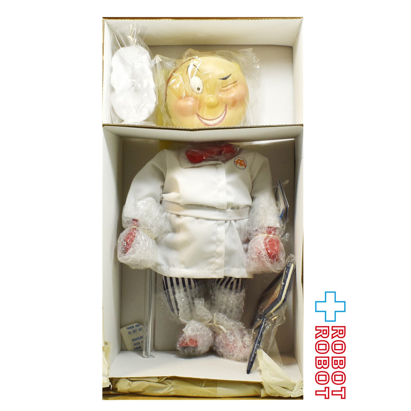 マクドナルド マックメモリーズ 40周年記念品 スピーディー 陶器ドール 証明書付き 未組立 箱入