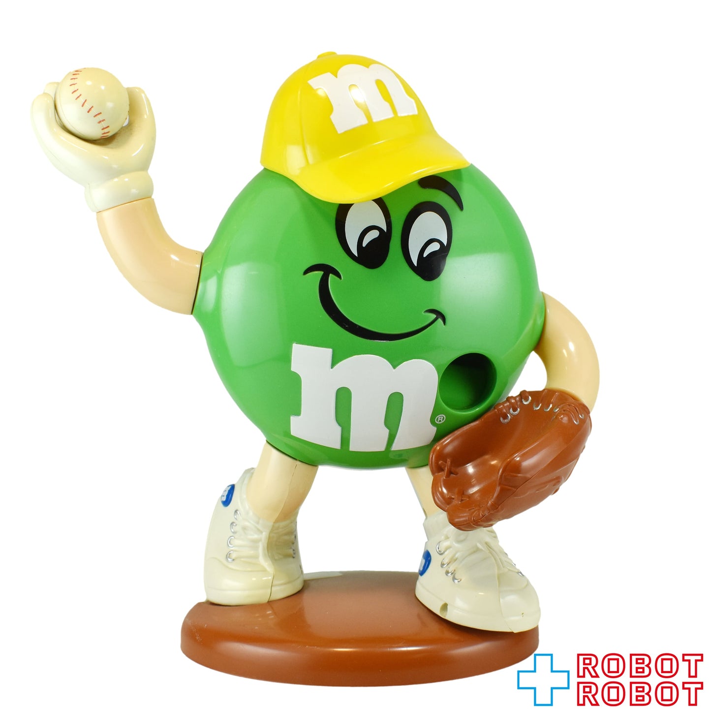 M&M's グリーン 野球 ディスペンサー エムアンドエムズ