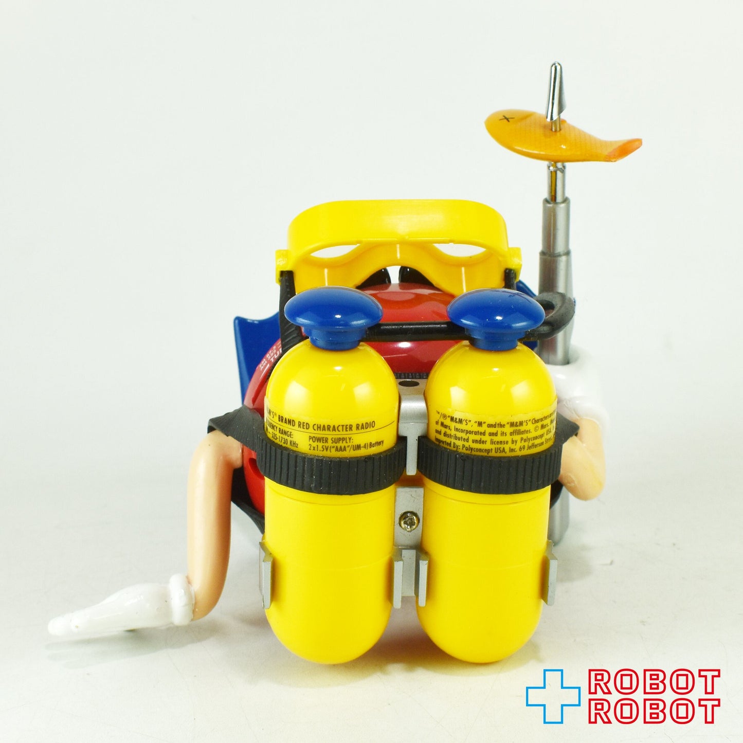 M&M's エムアンドエムズ レッド キャラクター コレクターズ シリーズ  スキューバダイビング ラジオ & ヘッドフォン セット 箱入り