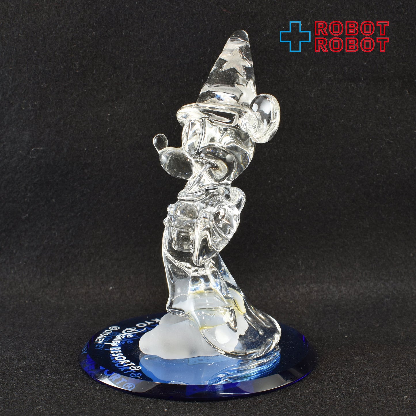 TDR 東京ディズニーリゾート ディズニー ファンタジア ソーサラーミッキー ガラス フィギュア 本体のみ