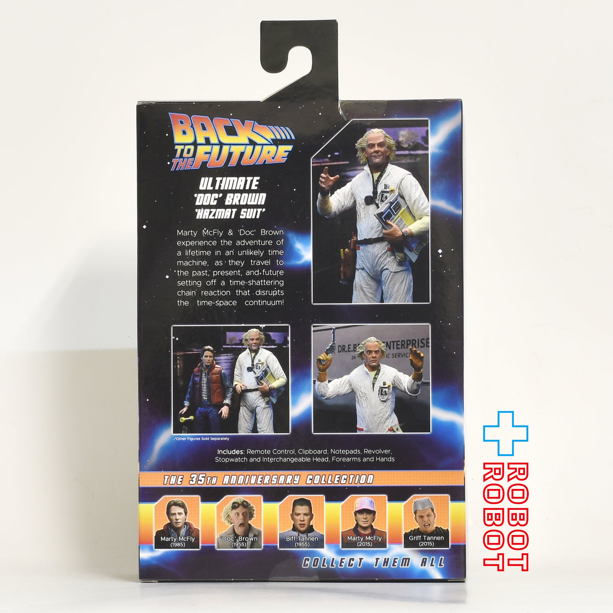 NECA バック・トゥ・ザ・フューチャー ドク エメット・ブラウン 1985 アルティメット 7インチ アクションフィギュア 未開封