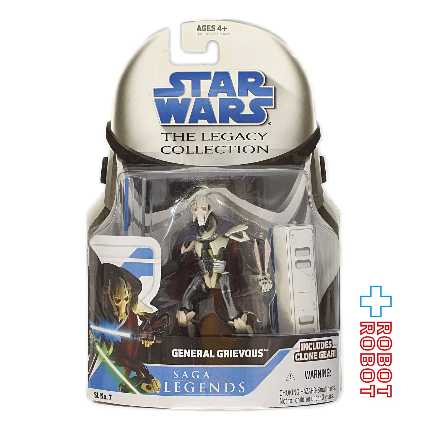 スター・ウォーズ SL2008 SL-07 ジェネラル・グリーヴァス将軍 3.75インチ アクションフィギュア 未開封 国内版