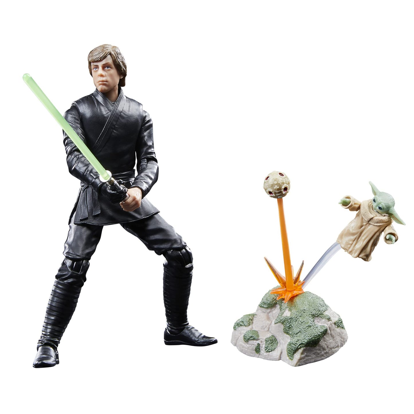 スター・ウォーズ ブラックシリーズ #BOBF03 ルーク・スカイウォーカー＆グローグー [BOBF] ６インチ・アクションフィギュア 開封 箱付き