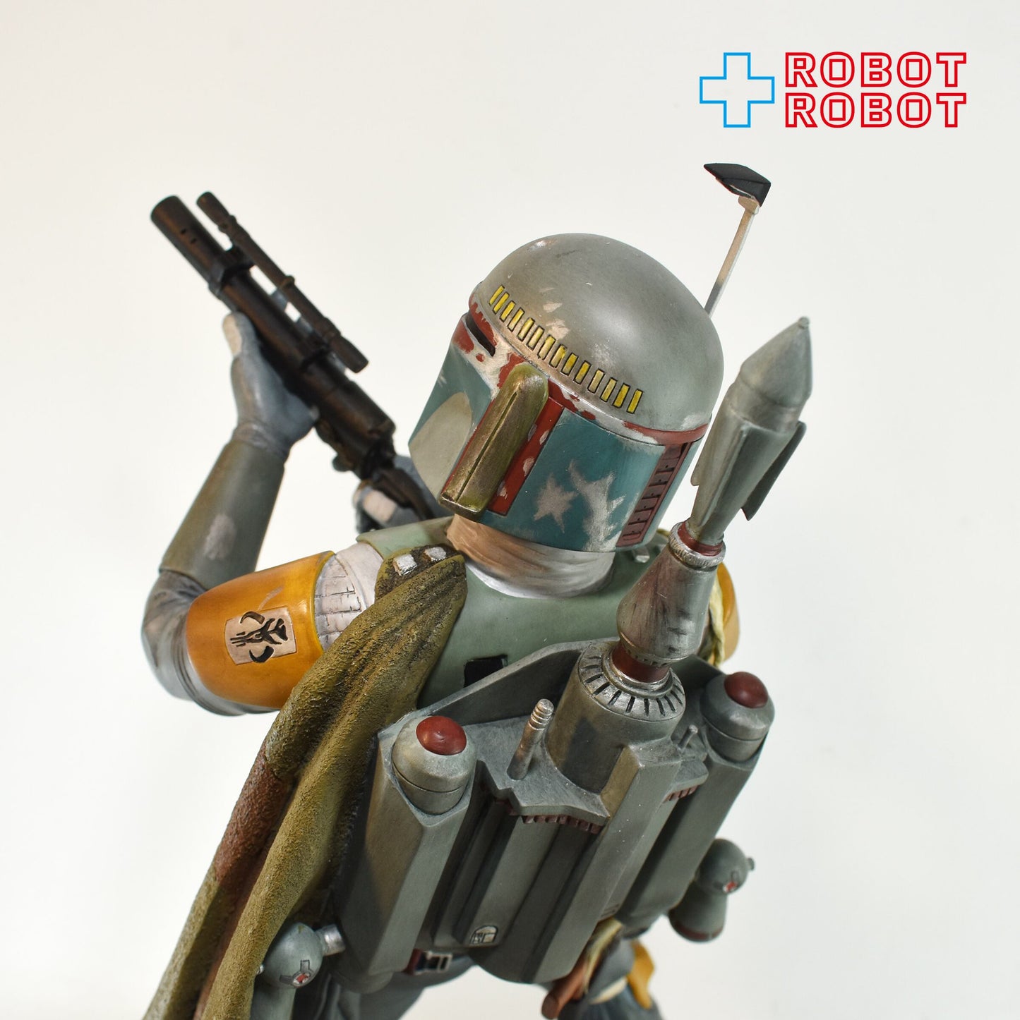 アタカス スター・ウォーズ ジェレミー・ブロック氏 直筆サイン入り ボバ・フェット スタチュー 箱・鑑定書付属