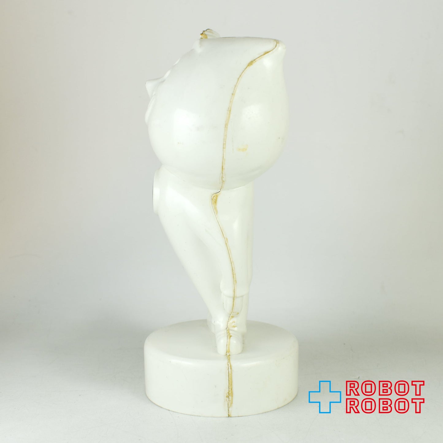 ESSO エッソ オイルドロップ 白 プラスチック貯金箱