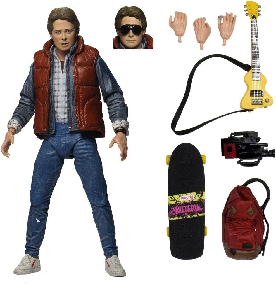 NECA バック・トゥ・ザ・フューチャー マーティ・マクフライ アルティメット 7インチ アクションフィギュア 国内版未開封
