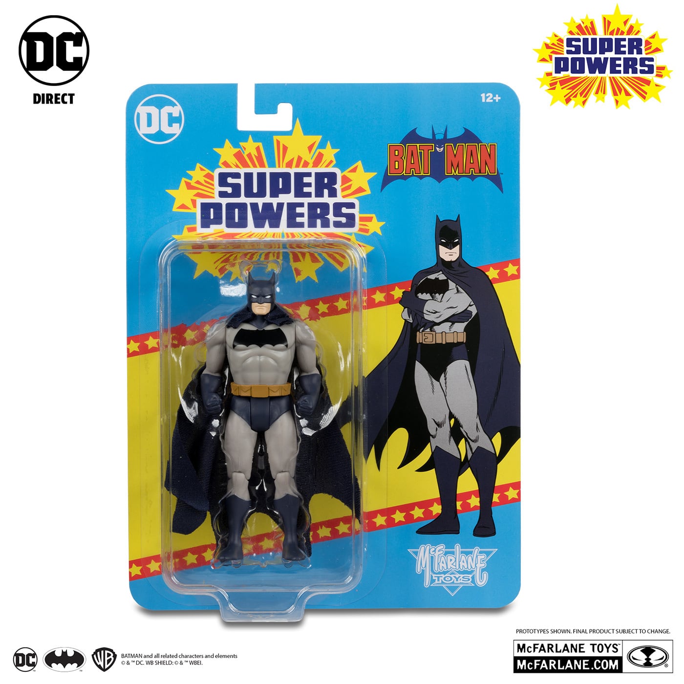 マクファーレン DCダイレクト DCスーパーパワーズ #37 バットマン (コミック The dark Knight Returns) 4インチ アクションフィギュア 国内版 未開封