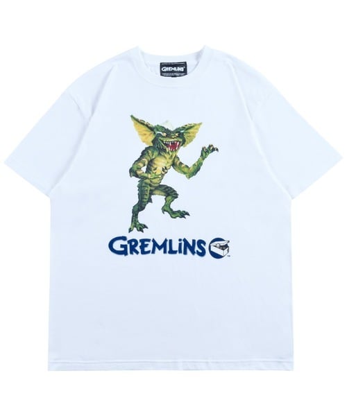 メディコム・トイ MLE グレムリン ストライプ STRIPE ホワイト Tシャツ 紙タグ付き