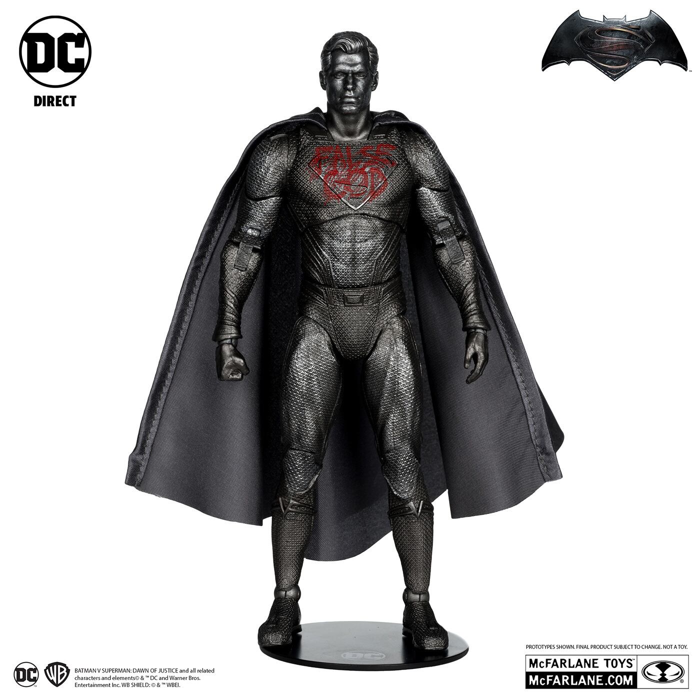 マクファーレン・トイズ DCマルチバース バットマン vs スーパーマン ジャスティスの誕生 スーパーマン 偽りの神 プラチナム・エディション 7インチ アクションフィギュア 未開封