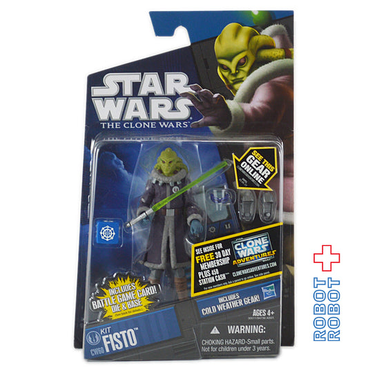 スター・ウォーズ CW2010 CW60 キット・フィストー 冬服 クローン・ウォーズ 3.75インチ アクションフィギュア 未開封 ※難有り