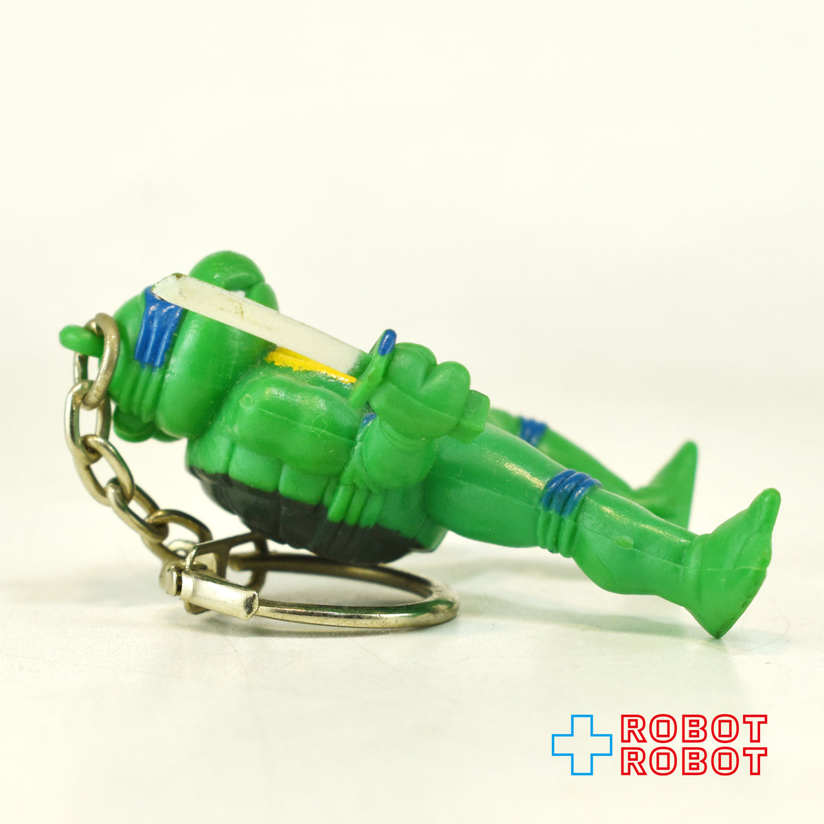 カバヤ タートルズ ミュータントホルダー レオナルド 小刀 PVCフィギュア キーホルダー