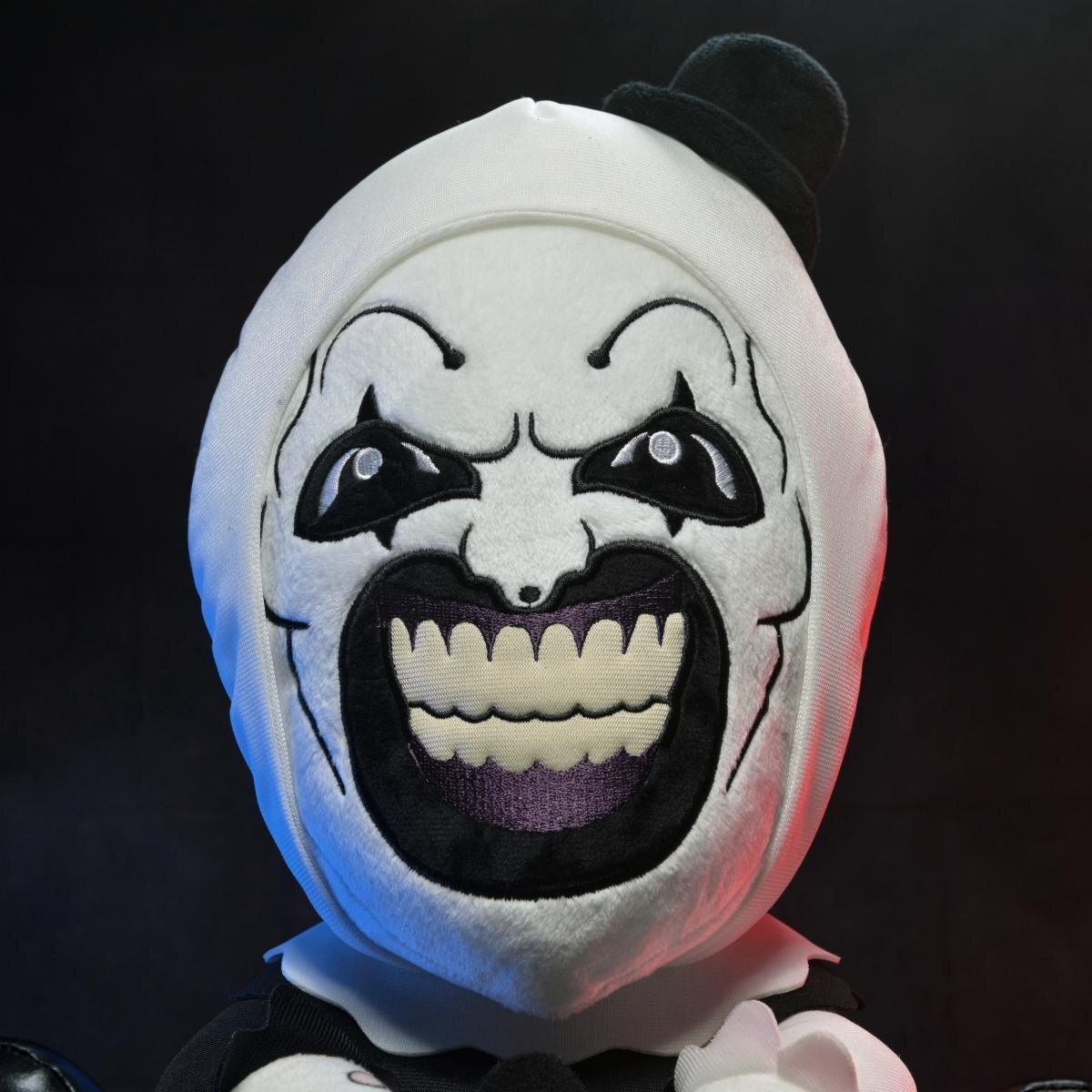 キッドロボット Terrifier テリファー アート・ザ・クラウン 13インチ プラッシュ ぬいぐるみ人形 紙タグ付き