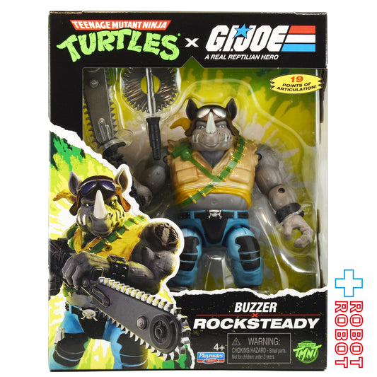 プレイメイツ ティーンエイジ・ミュータント・ニンジャ・タートルズ TMNT x G.I.ジョー ビーバップ as リッパー アクションフィギュア 未開封