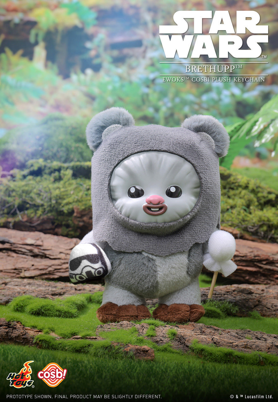 ホットトイズ ZAKKA スター・ウォーズ コスビ イウォーク物語 トレーディング ぬいぐるみ キーチェーン 未開封