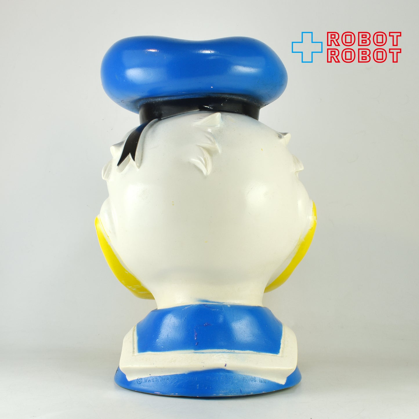 プレイパル ディズニー ドナルドダック ヘッド ソフビ貯金箱