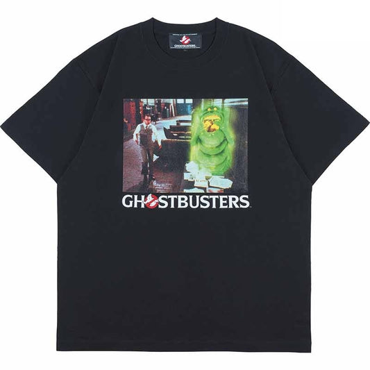 メディコム・トイ MLE ゴーストバスターズ スライマー ブラック Tシャツ Lサイズ 紙タグ付き