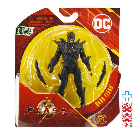 スピンマスター DC ザ・フラッシュ ダーク・フラッシュ 4インチ アクションフィギュア 未開封