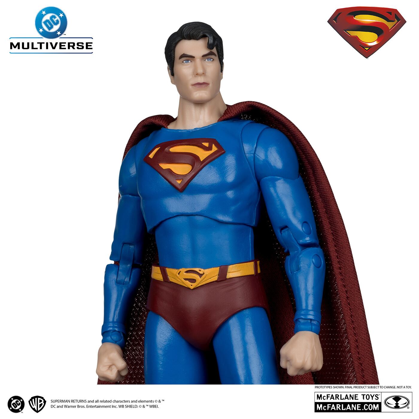 DC マルチバース 映画 スーパーマン リターンズ #336 スーパーマン 7インチ アクションフィギュア 国内版 未開封