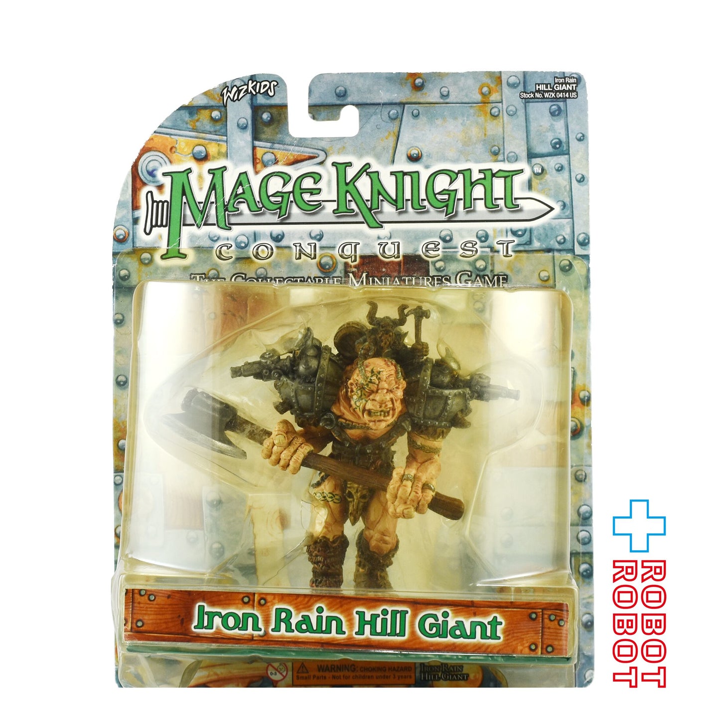 WIZKIDS社 メイジナイト コンクエスト アイアン・レイン・ヒル・ジャイアント アクションフィギュア 未開封
