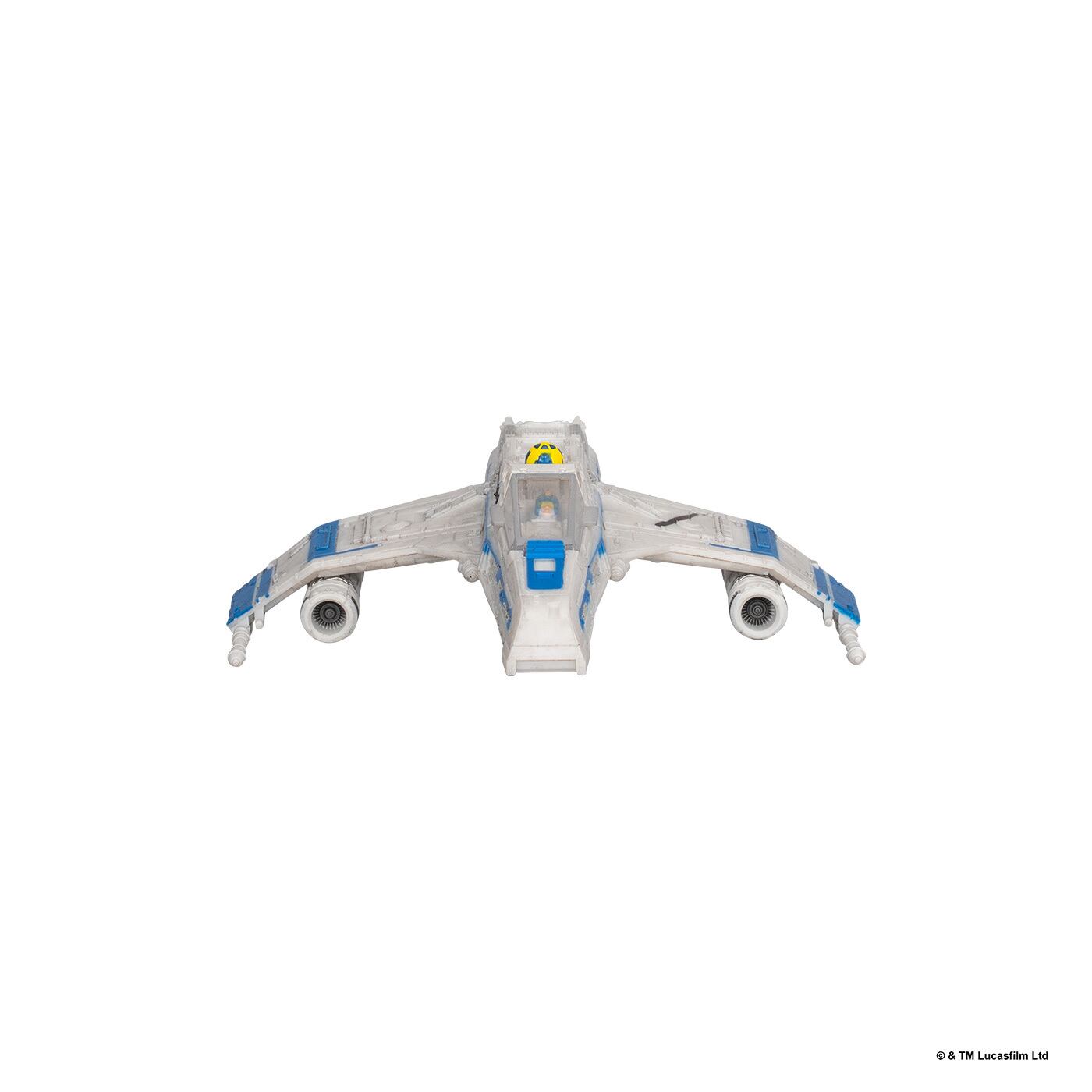 スター・ウォーズ マイクロ・ギャラクシー ライトアーマー・クラス アソーカ Eウイング (バトルダメージ) 国内版 未開封