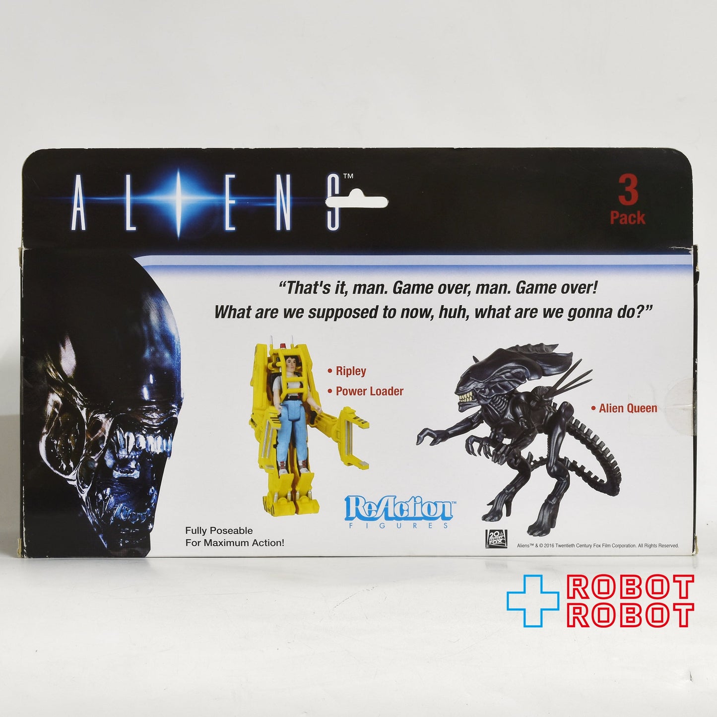 ファンコ リ・アクション エイリアン 3パック リプリー / パワーローダー / エイリアンクイーン 未開封