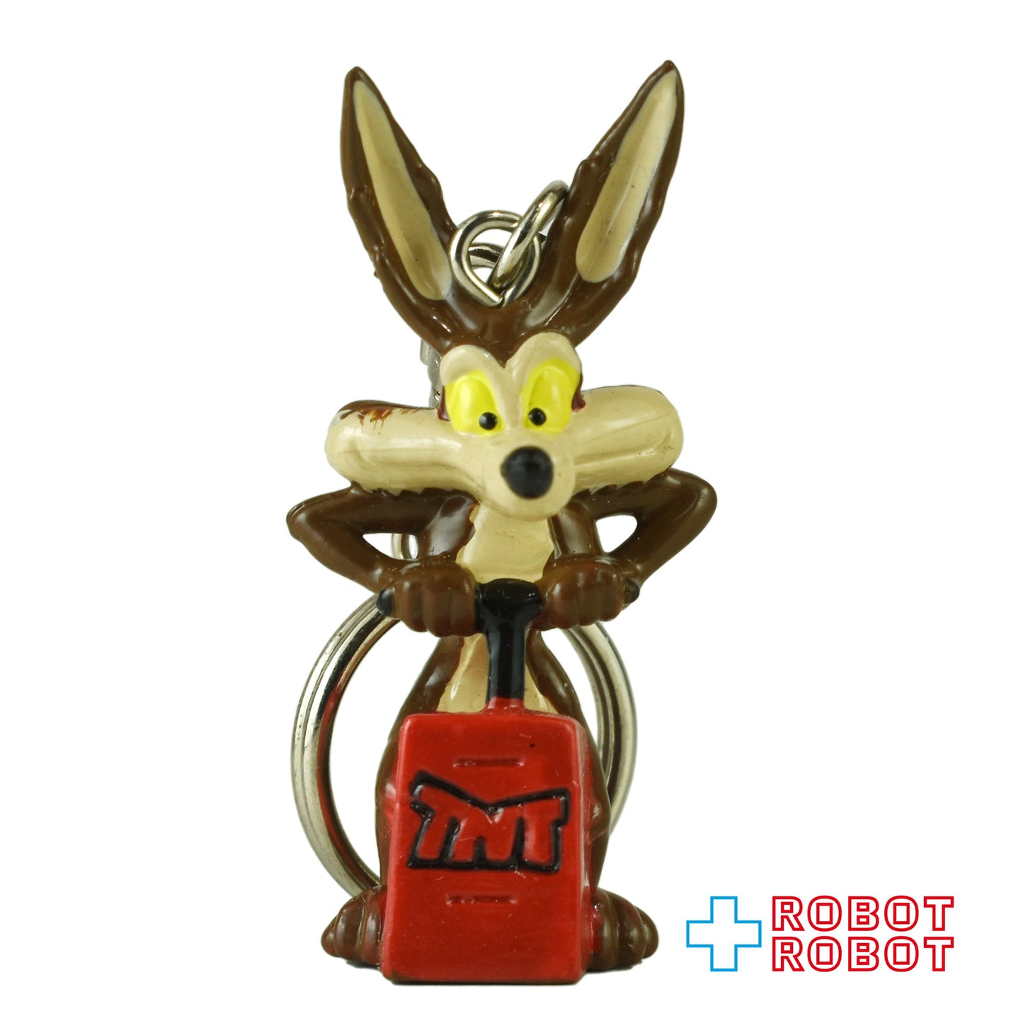 ワーナーブラザーズ ルーニー・テューンズ ワイリー・コヨーテ ダイナマイト PVC キーホルダー