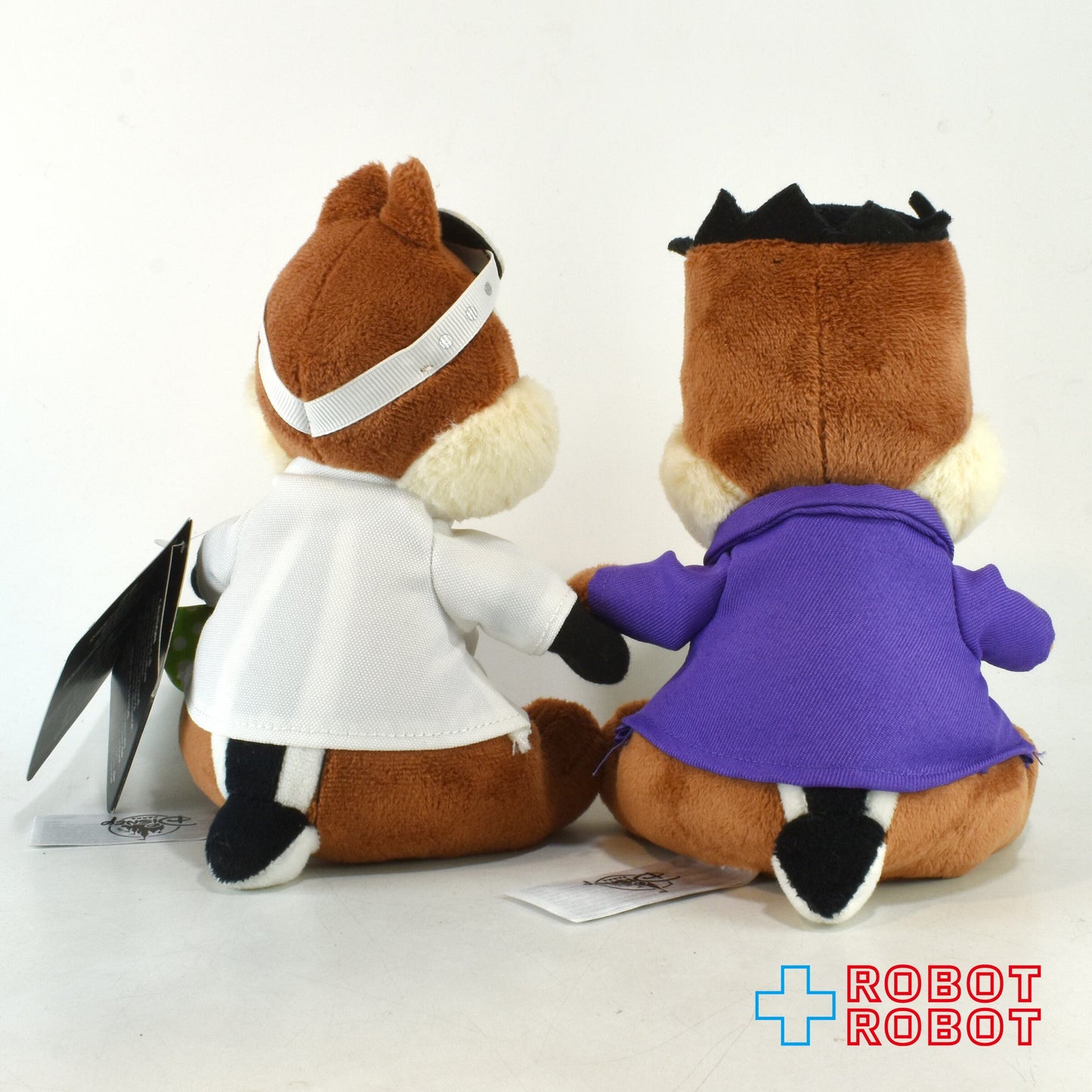 HKDL 香港ディズニーランド チップとデール ぬいぐるみ ハロウィン 紙タグ付き